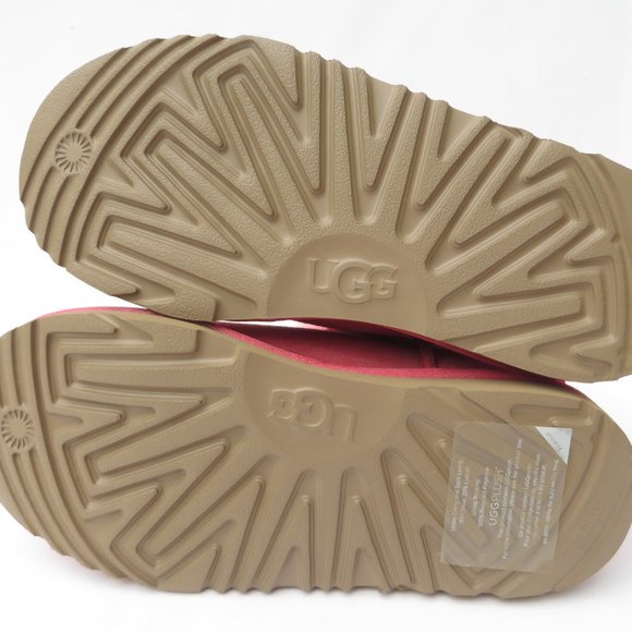 UGG Australia Boots Kids 4 NEW Mini Bailey Bow II Butterfly TEAR Pink NIB - Picture 12 of 12